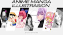 draw a character in anime, manga, or chibi style for you