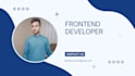be your front end web developer