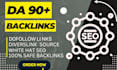 build high da SEO dofollow contextual backlinks