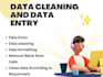 do data entry on excel