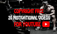 create motivational videos for youtube