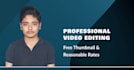 do creative video editing with free thumbnail