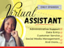 be your professional virtual assistant in spanish