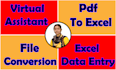 do data entry, copy paste and ms word  with typing handwriting job