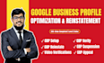setup google my business fix suspended gmb reinstate business profile suspension