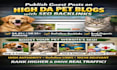 publish pet guest on high da pure pets blog