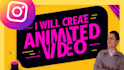 create animated videos for you instagram