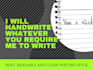 do handwritten notes in to ms word