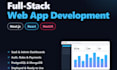 develop a full stack web application using react, next js and node js
