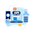 implement and integrate rest API to web application