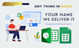 expert in microsoft excel automation google sheets