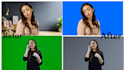 give professional green screen removal service