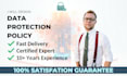 design a data protection policy for you