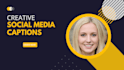 write social media captions