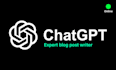 be your chat gpt ai expert blog post writer
