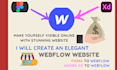 design, redesign, update or fix webflow website, convert your figma to webflow