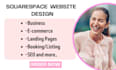 squarespace website design squarespace website redesign squarespace website