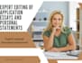 edit your college application essays and personal statements