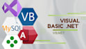 develop database applications in visual basic, mysql, ms access