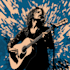 create indie rock music inspired illustrations