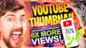 make amazing clickbait youtube thumbnail in 1 hour