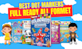 do scissors skills or dot marker activity with a plus  content for kids