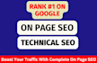 do on page optimization and technical SEO for wordpress site