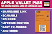 do apple wallet pass and digital clickable business card