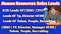 do human resources lead generation, HR sales leads, people and talent leads
