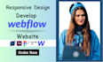 develop webflow ecommerce, redesign and stunning website setup