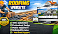 design roofing  and construction company website