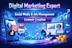 manage your social media, posting and ads
