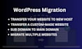 do wordpress website migration