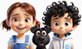 design a custom cartoon character, mascot, or avatar in 2d or 3d style