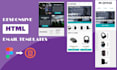 code responsive HTML email template from any design