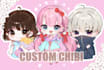 design custom cute style illustration character chibi