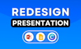 redesign your existing powerpoint presentation