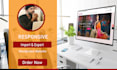 design import export website in wordpress for your business