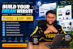 build an SEO friendly wordpress, shopify, or wix website that converts