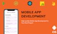 develop ios and android mobile app development using react native