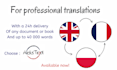 translate your text from french, polish or english