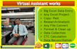 be your dedicated virtual assistant for excel projects