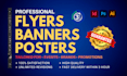 do professional flyers, posters and banners for your business