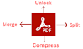 merge, split, compress, and unlock your pdf files