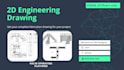 draw 2d and 3d drawing on autocad and solidworks