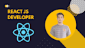 do frontend web development using react js