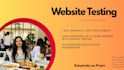 test your website manually
