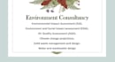 provide consultancy in environmental engineering and science projects