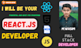 build a reactjs django full stack web app or rest API