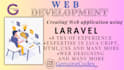 create a web application using laravel ,php and codeigniter